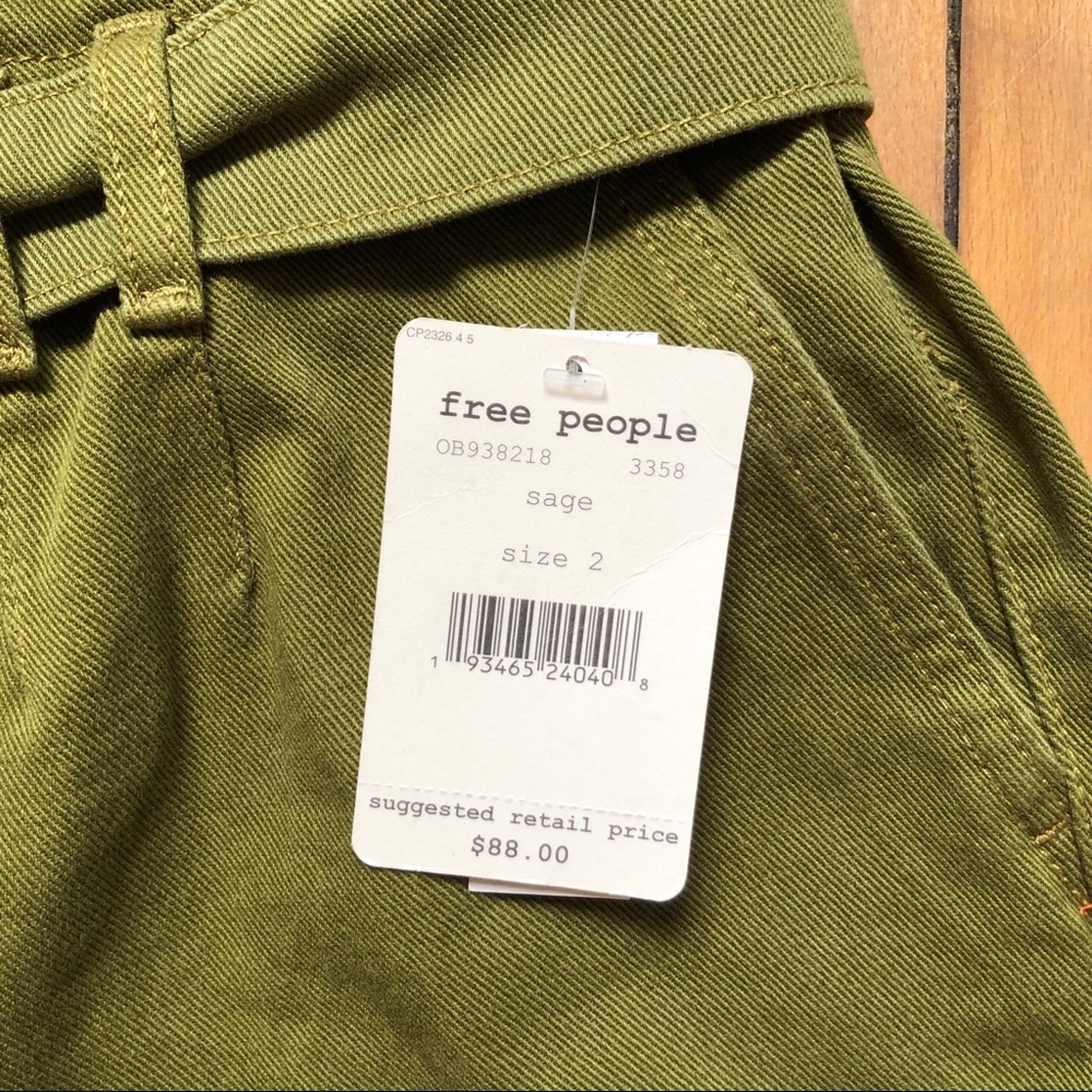 NWT Free People Cindy Utility Shorts - Picture 2 of 4